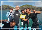 沖縄ケラマボート体験ダイビング